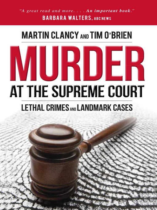 Title details for Murder at the Supreme Court by Martin Clancy - Wait list